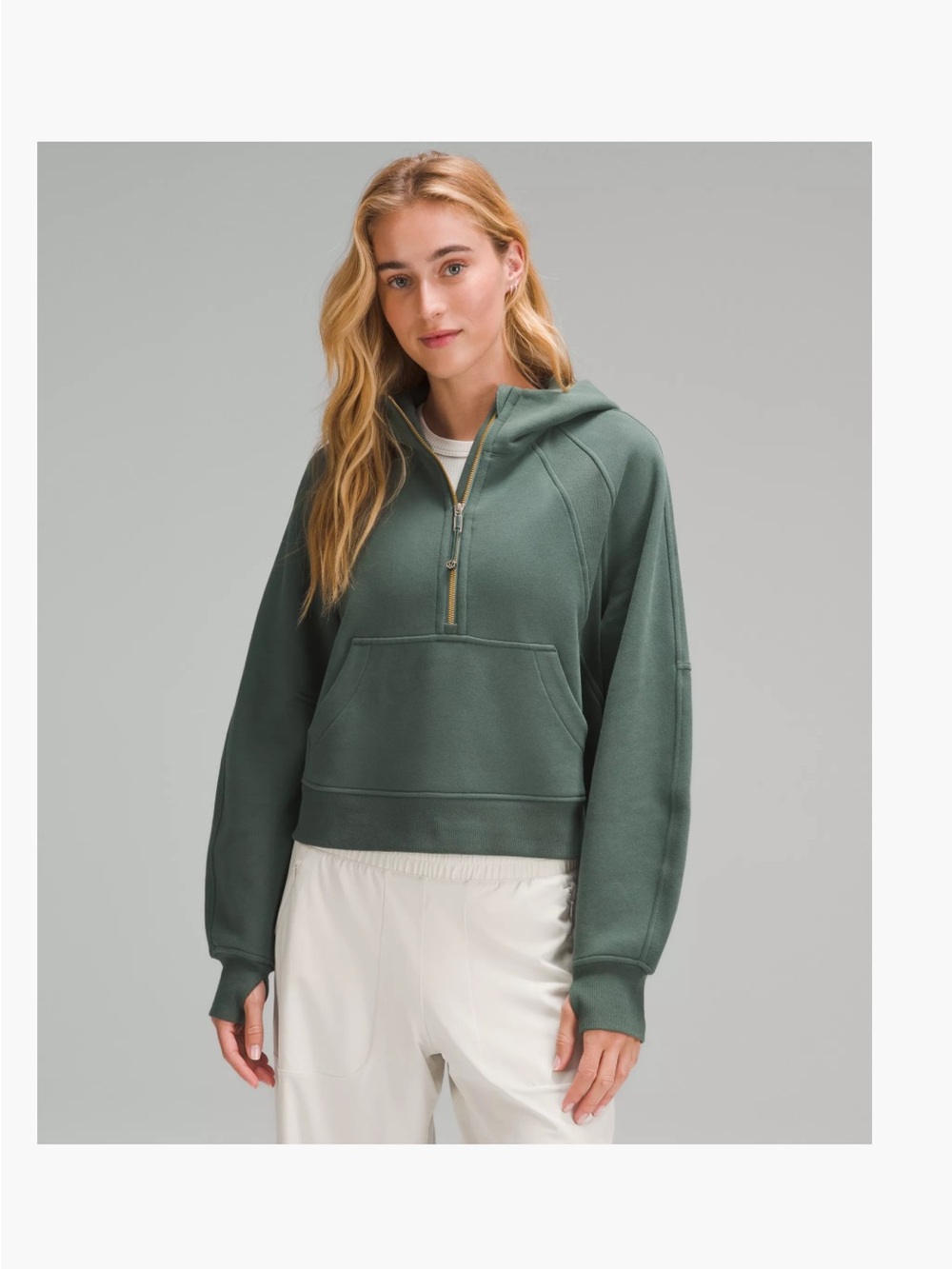 Lululemon Scuba Oversized Half-Zip Hoodie